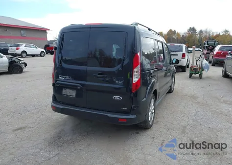 2015 Ford Transit Connect Xlt z USA, uszkodzony, nr VIN NM0GS9F75F1195871
